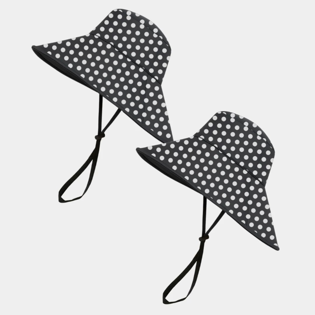 Hairbrella Waterproof, Satin-Lined, Wide Brim Sun Hat, Bundle (2) - Image 18