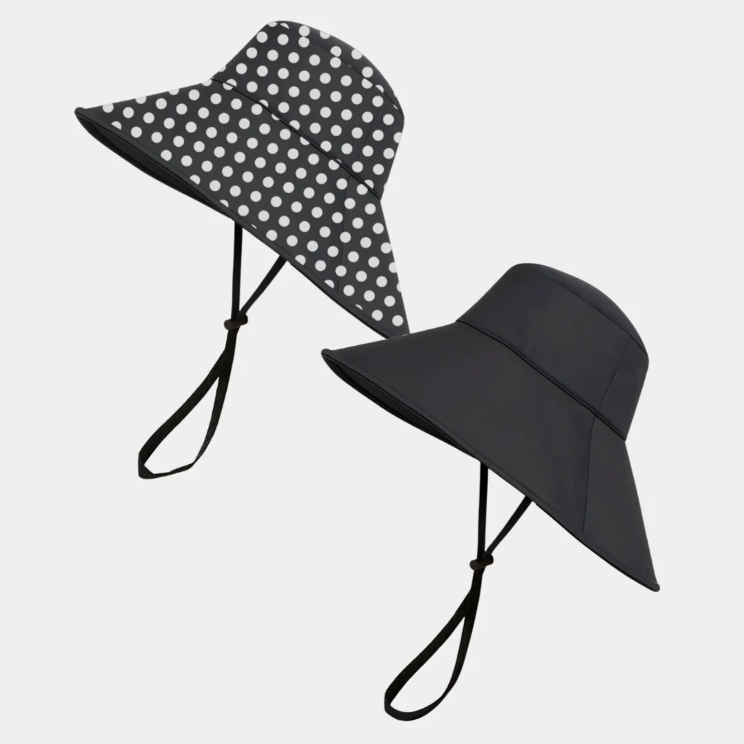 Hairbrella Waterproof, Satin-Lined, Wide Brim Sun Hat, Bundle (2) - Image 19