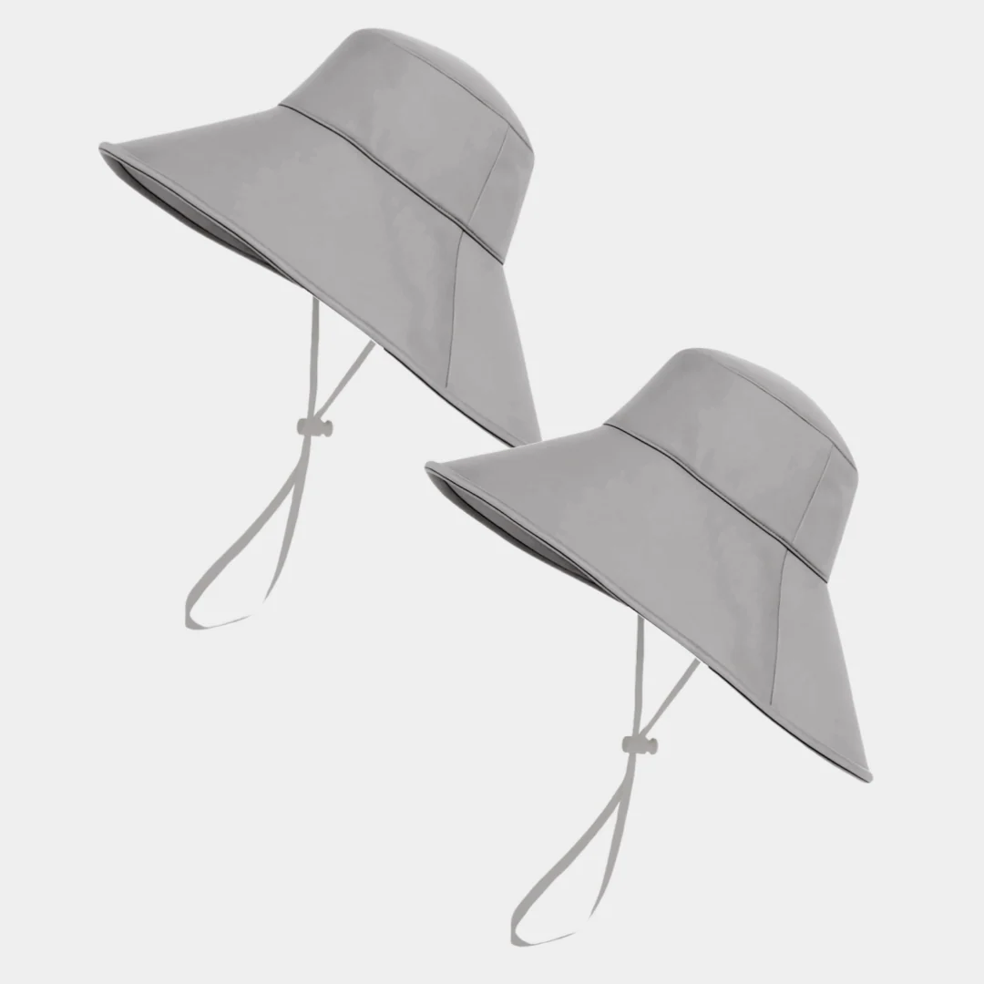 Hairbrella Waterproof, Satin-Lined, Wide Brim Sun Hat, Bundle (2) - Image 21