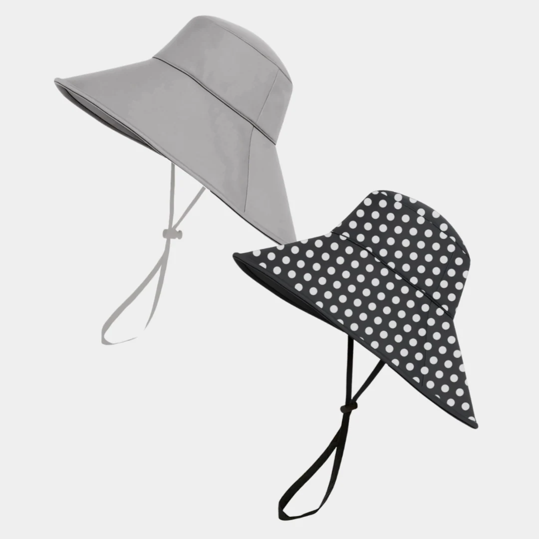 Hairbrella Waterproof, Satin-Lined, Wide Brim Sun Hat, Bundle (2) - Image 22