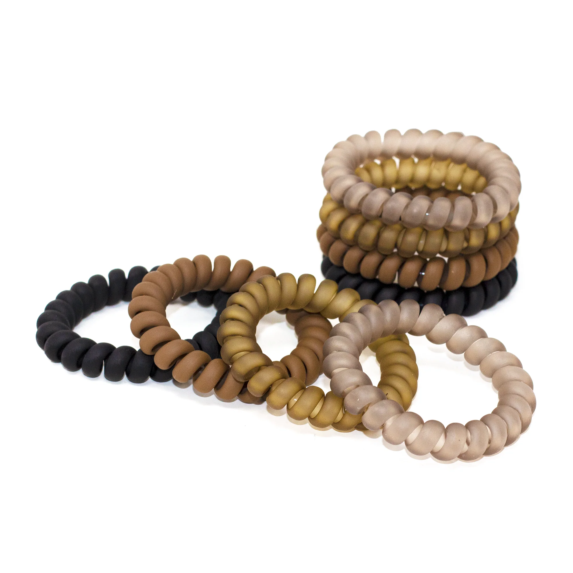 Waterproof Spiral Hair Ties (8 Pack) - Image 8