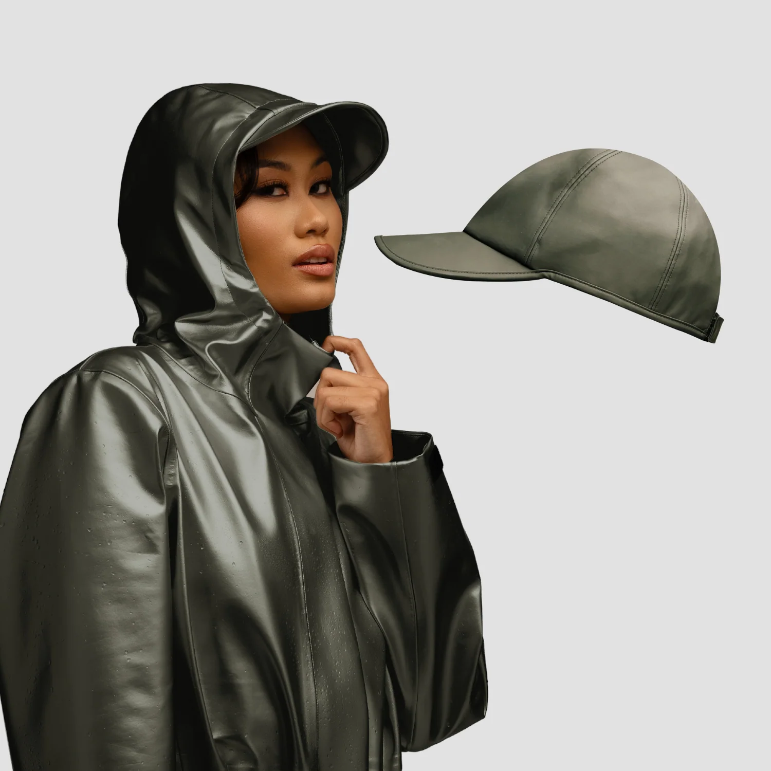 Waterproof Essentials: Rain Jacket & Hat Bundle - Image 13