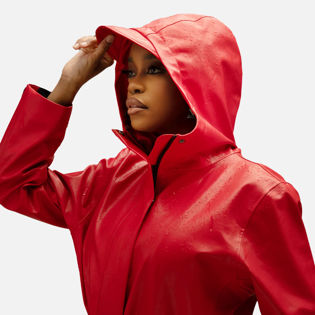 Rain Jacket, Waterproof, Satin-Lined Hood, Bundle (2) - Image 14