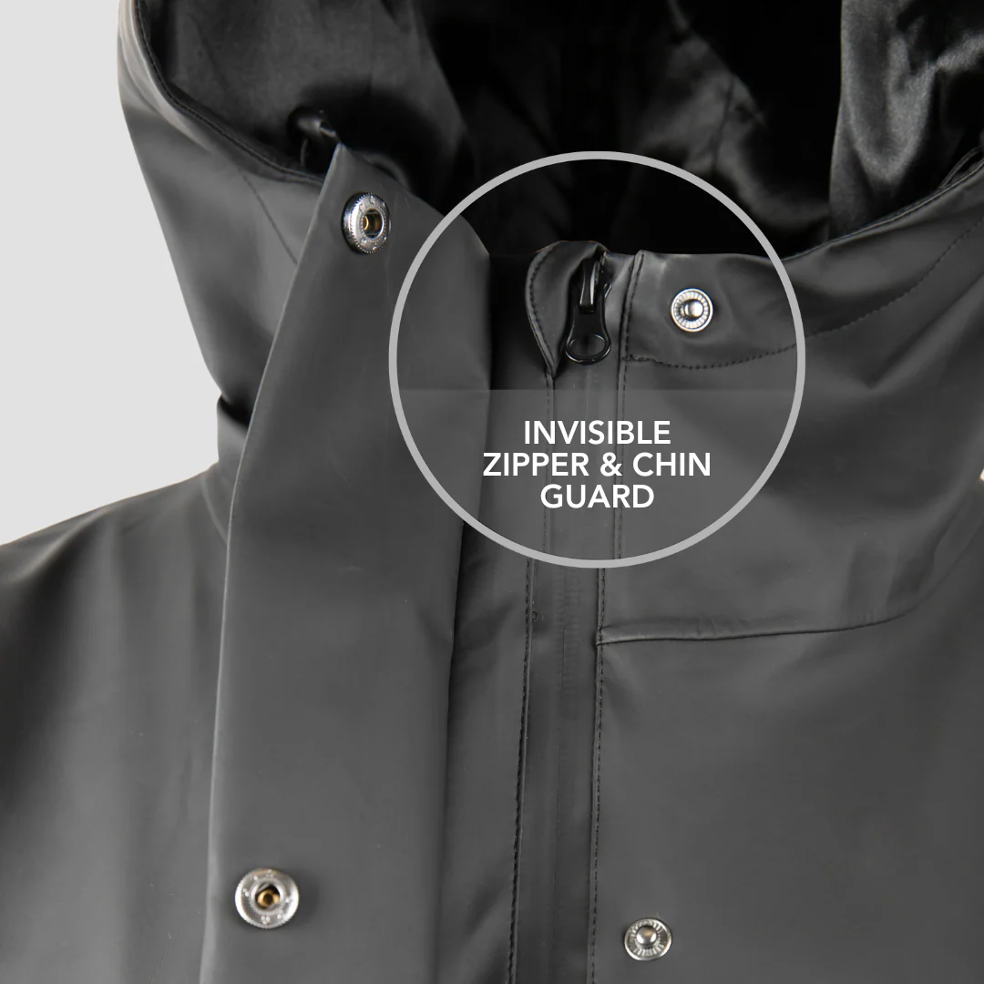 Waterproof Essentials: Rain Jacket & Hat Bundle - Image 8
