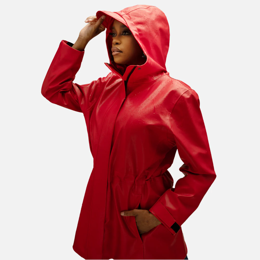 Rain Jacket, Waterproof, Satin-Lined Hood, Bundle (2) - Image 11