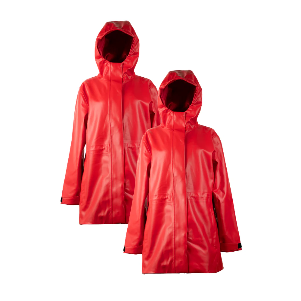 Rain Jacket, Waterproof, Satin-Lined Hood, Bundle (2) - Image 15