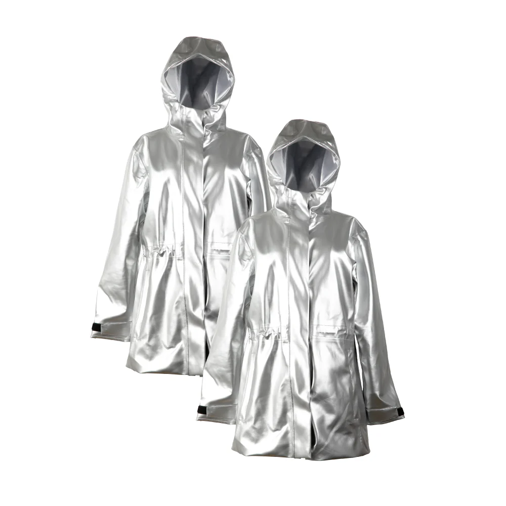 Rain Jacket, Waterproof, Satin-Lined Hood, Bundle (2) - Image 16