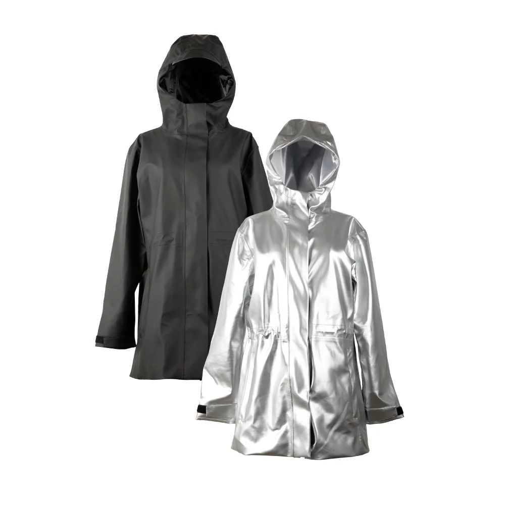 Rain Jacket, Waterproof, Satin-Lined Hood, Bundle (2) - Image 18