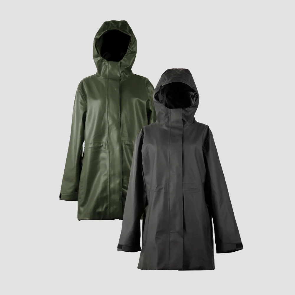 Rain Jacket, Waterproof, Satin-Lined Hood, Bundle (2) - Image 20