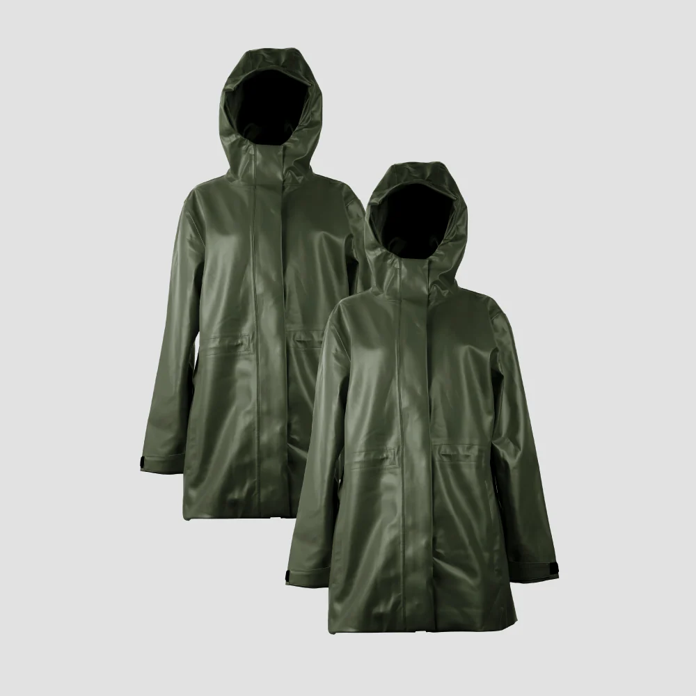 Rain Jacket, Waterproof, Satin-Lined Hood, Bundle (2) - Image 22