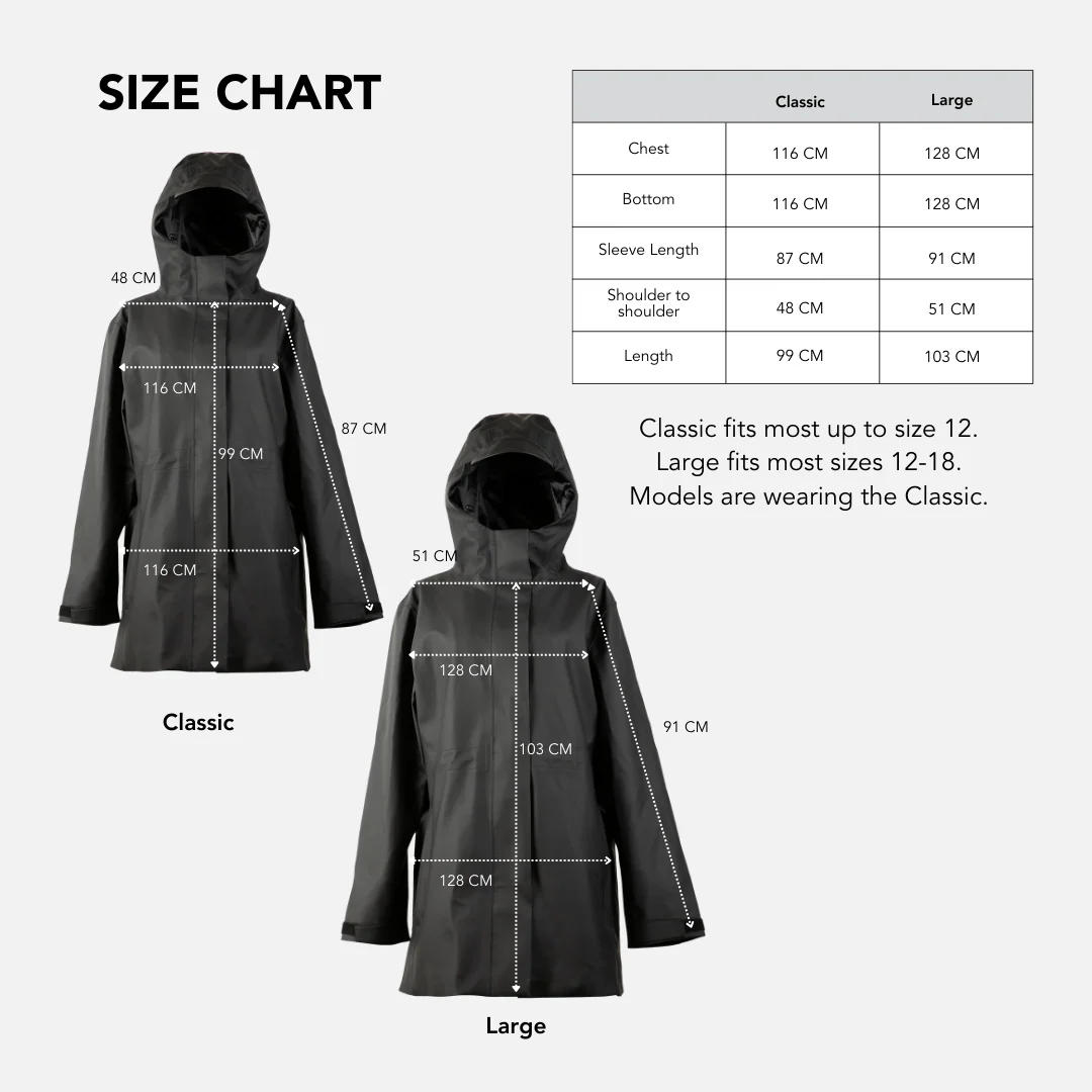 Rain Jacket, Waterproof, Satin-Lined Hood, Bundle (2) - Image 6