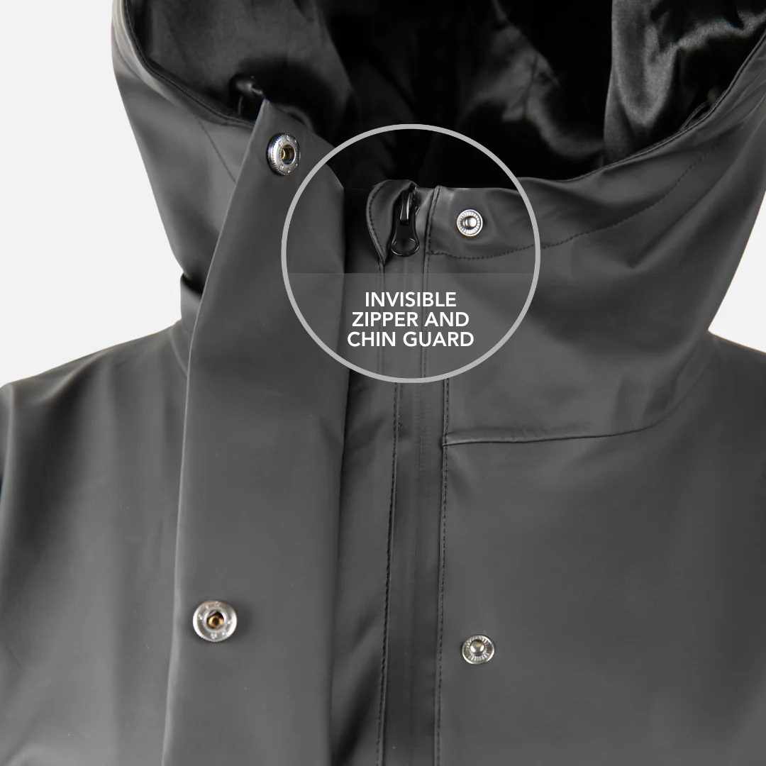Rain Jacket, Waterproof, Satin-Lined Hood, Bundle (2) - Image 9