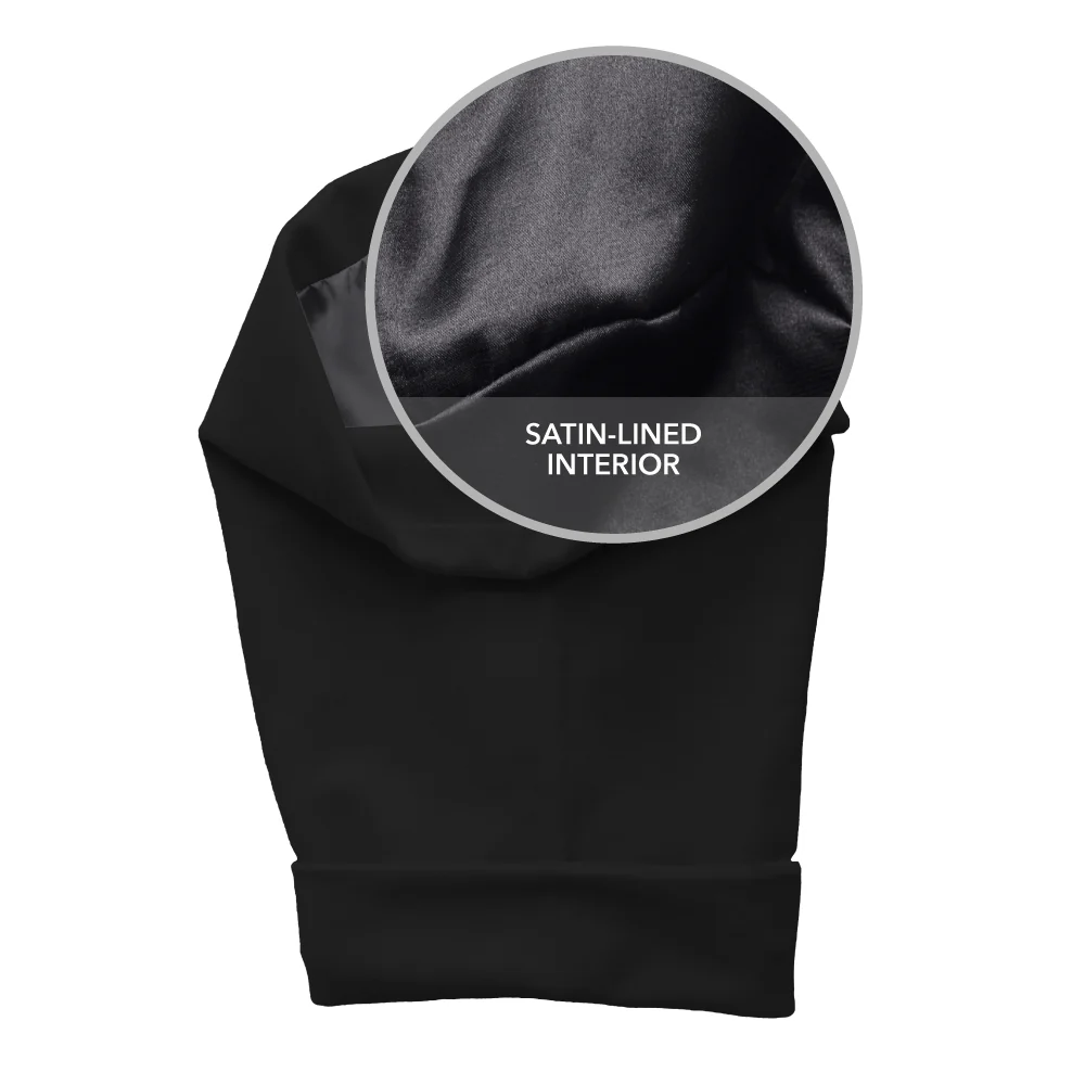 Hairbrella Satin Lined, Waterproof Infinity Rain Scarf: First Edition - Image 3