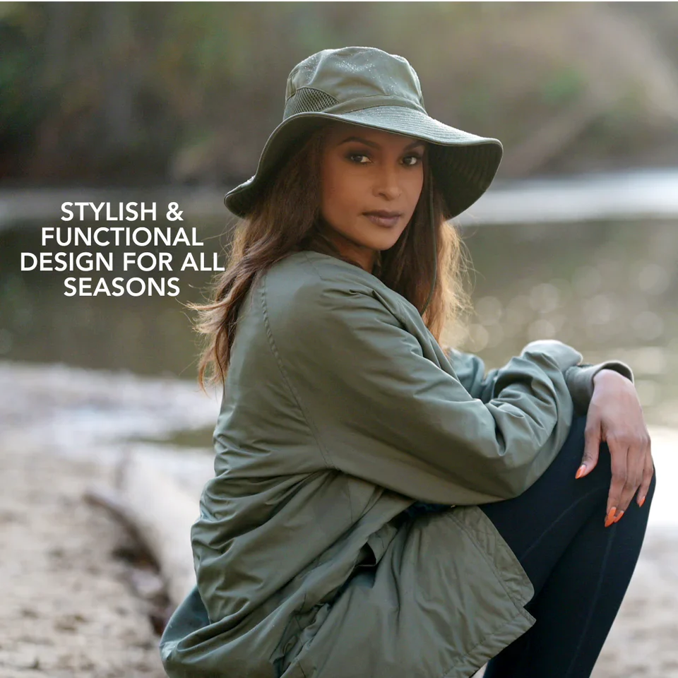 Satin-Lined, Waterproof Sun Hat - Image 5
