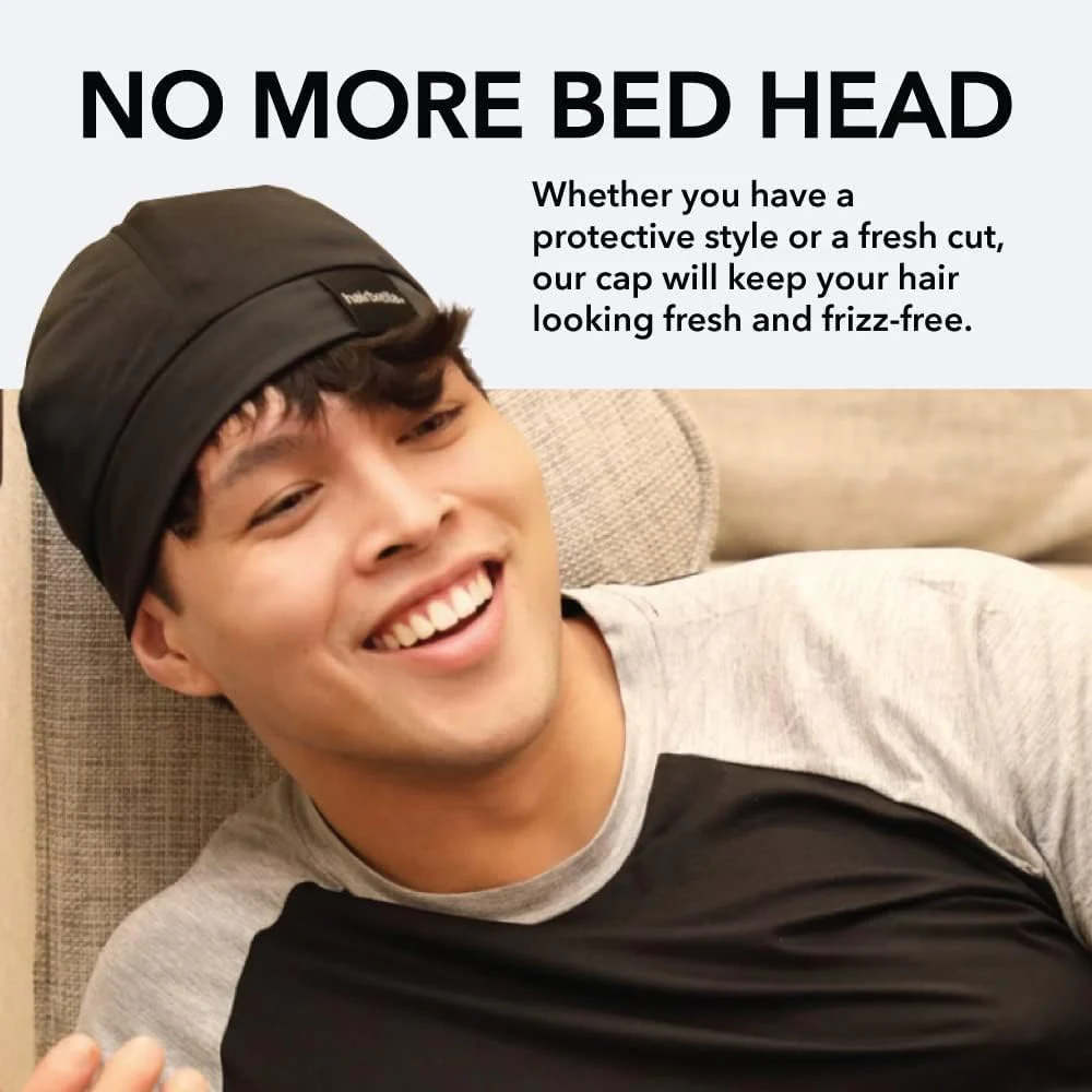 Satin-Lined Unisex, Adjustable Wave Cap - Image 7