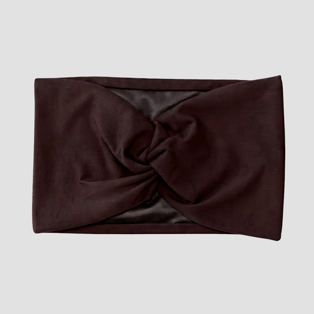 Hairbrella Satin-Lined Twist-Front Headband - Image 9