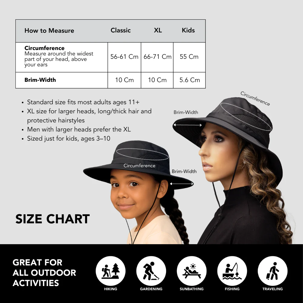 Satin-Lined, Waterproof Sun Hat - Image 8