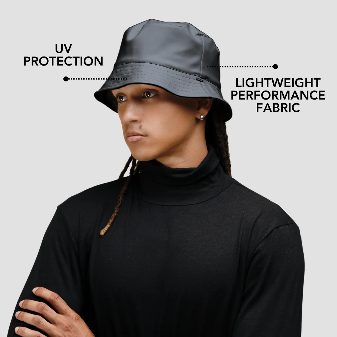 Satin-Lined, Waterproof Bucket Hat for Men — Matte Edition - Image 5
