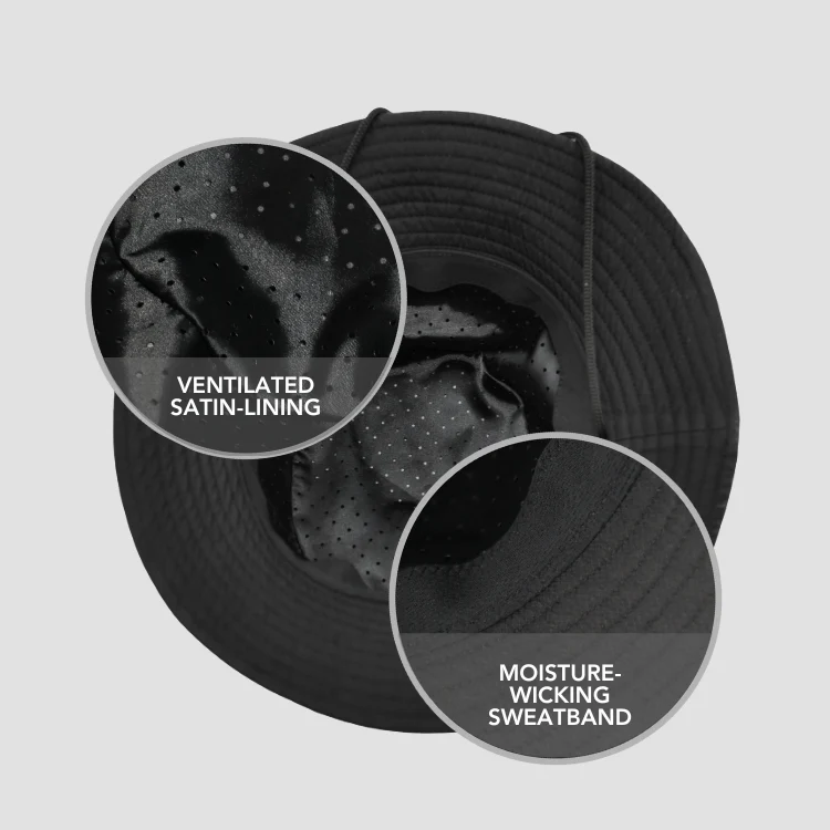 Satin-Lined, Waterproof Hiking Sun Hat - Image 6