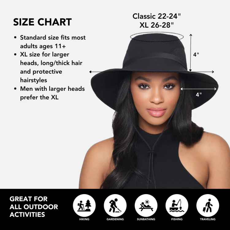 Satin-Lined, Waterproof Hiking Sun Hat - Image 8