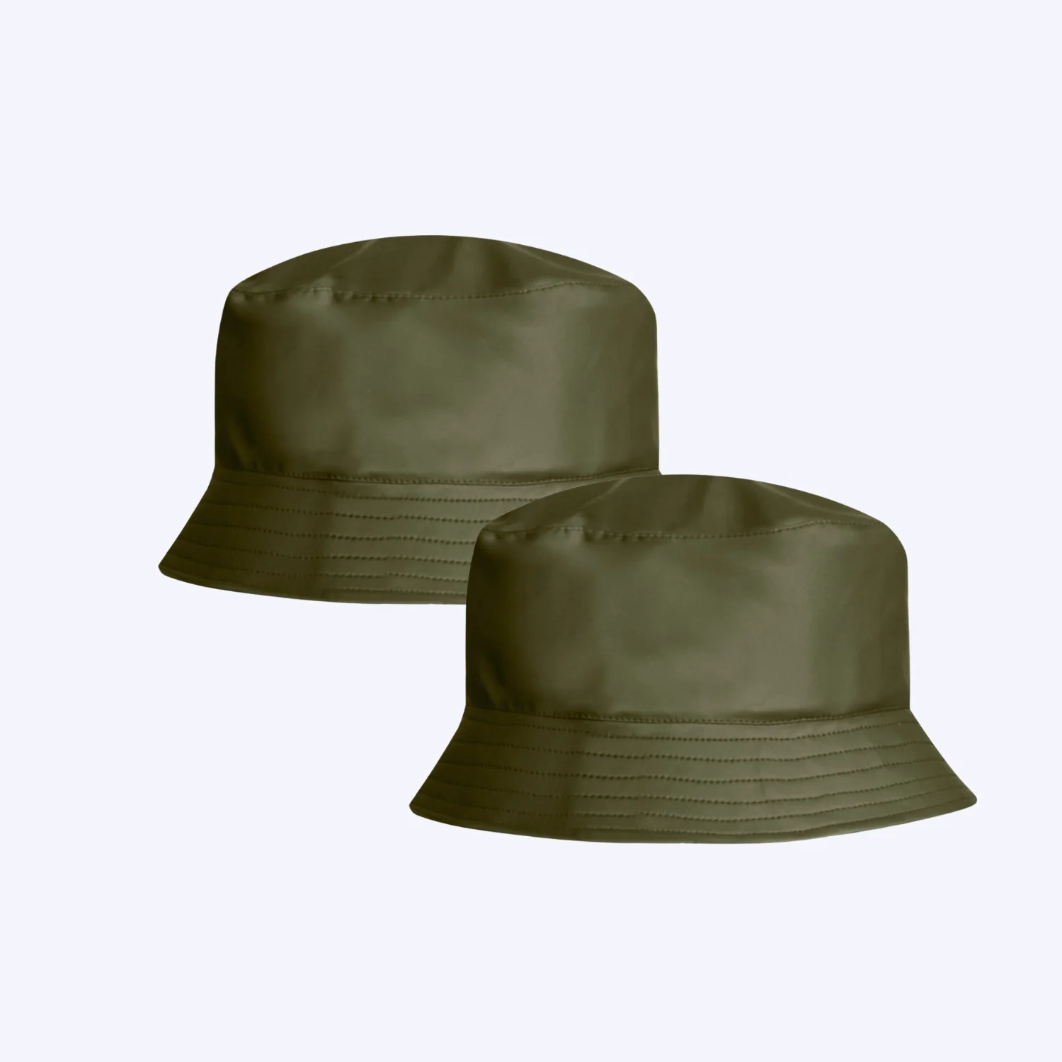Satin-Lined, Waterproof Matte Bucket Hat - Bundle (2) - Image 8
