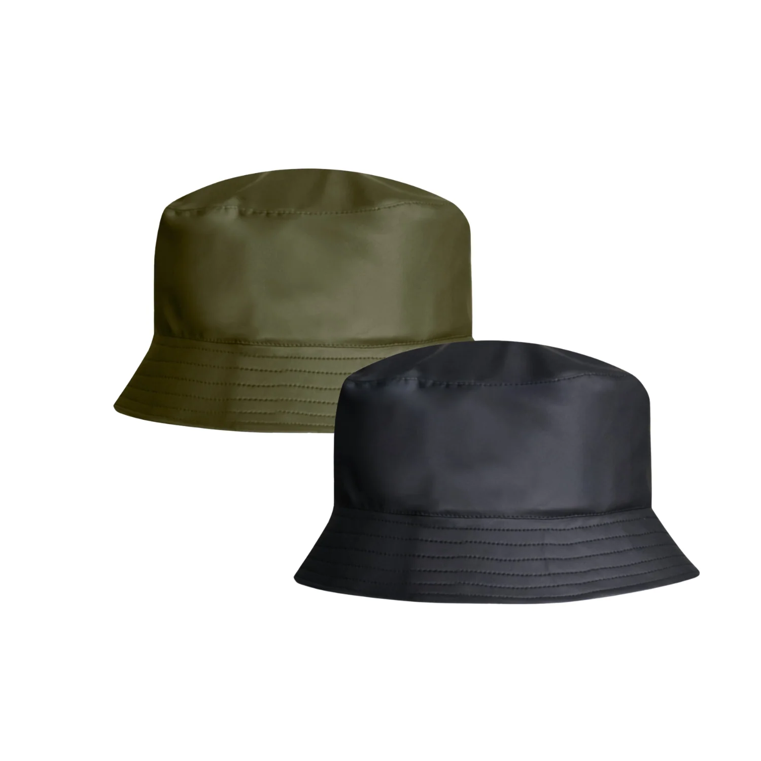 Satin-Lined, Waterproof Matte Bucket Hat - Bundle (2) - Image 9