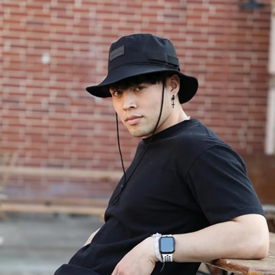 Satin-Lined, Waterproof Men's Boonie Bucket Hat - Image 11