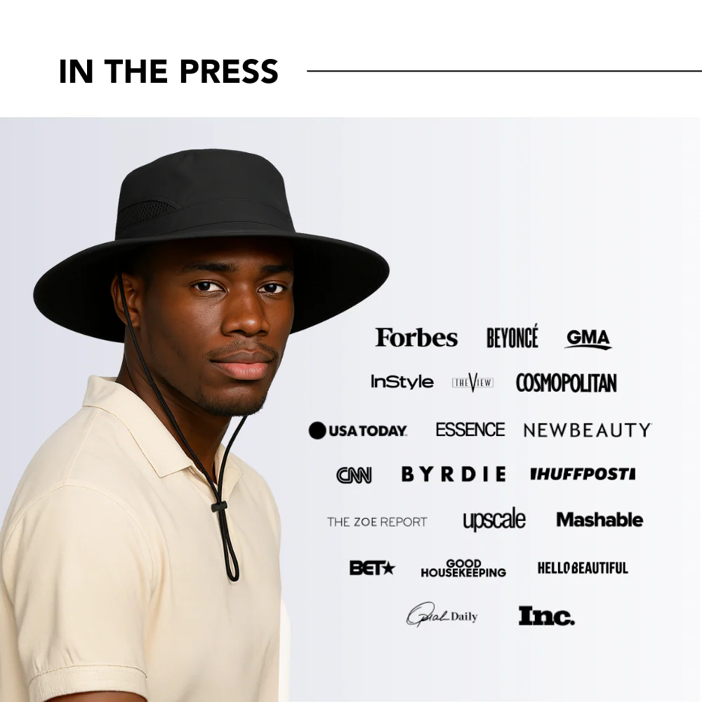 Satin-Lined, Waterproof Men's Sun Hat - Image 7