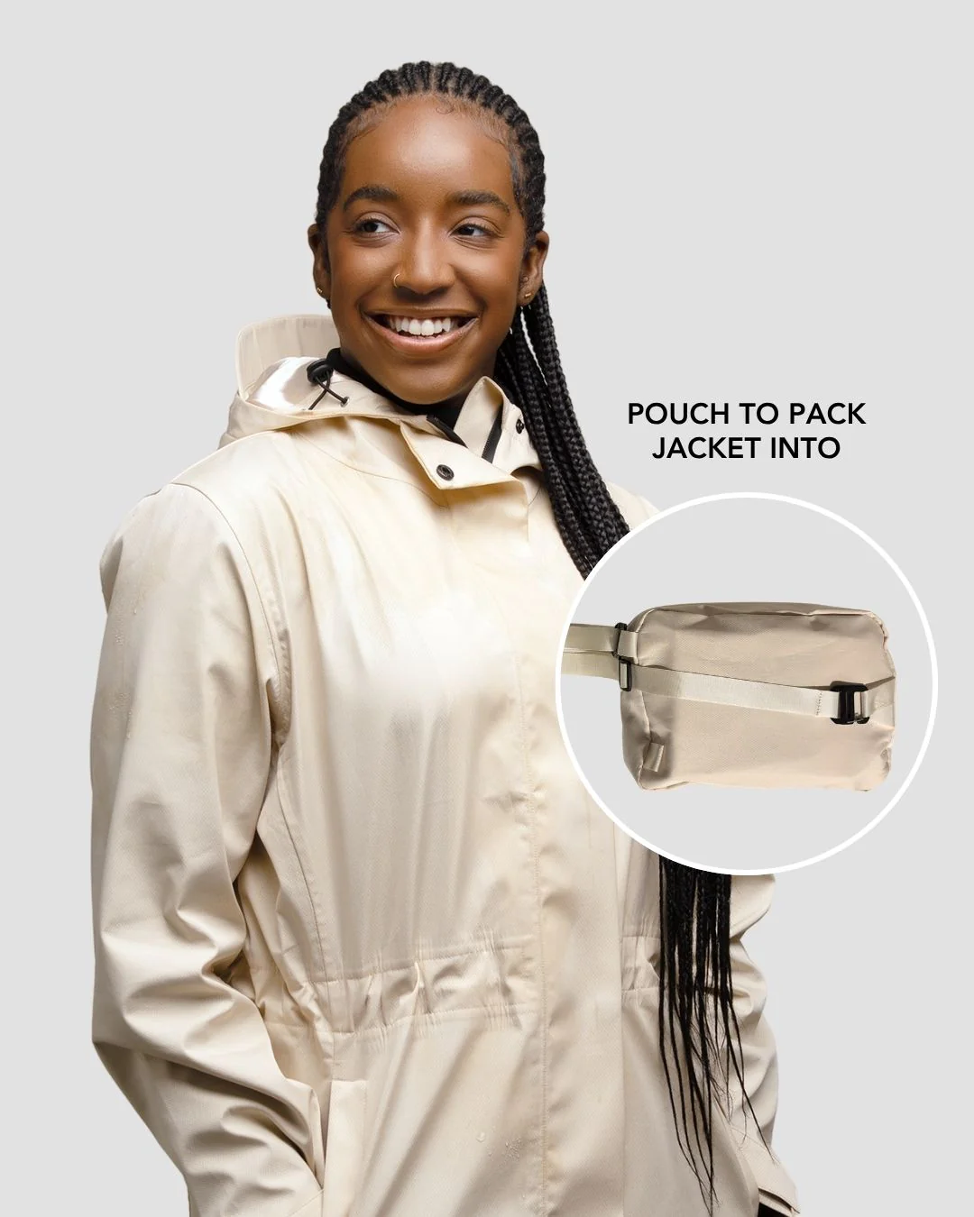 Satin-Lined, Waterproof Lite Rain Jacket Bundle - Image 8