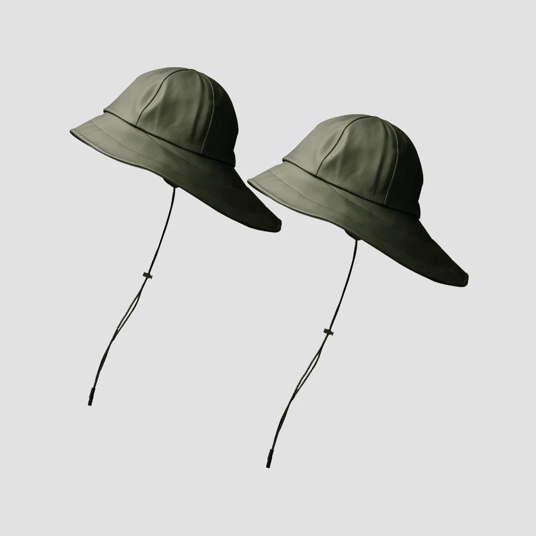Satin-Lined, Waterproof Sou'wester Hat, Bundle 2 - Image 15