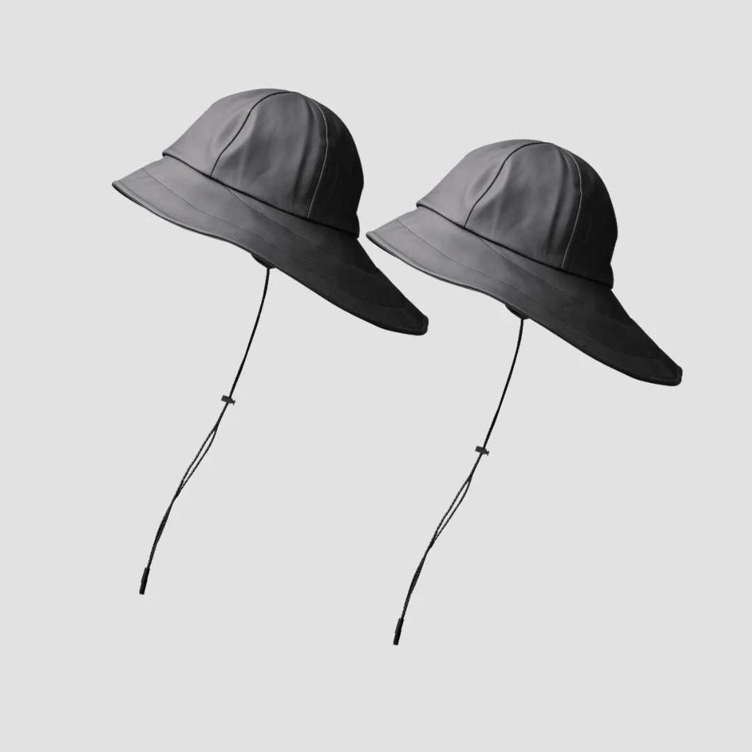 Satin-Lined, Waterproof Sou'wester Hat, Bundle 2 - Image 2