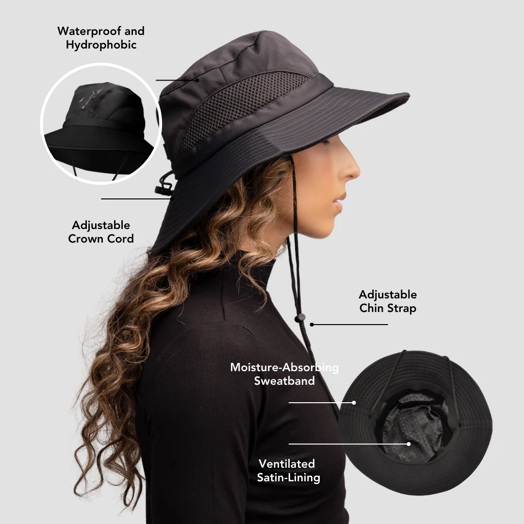 Satin-Lined, Waterproof Sun Hat - Buy 3, Save an Extra $10 - Image 3