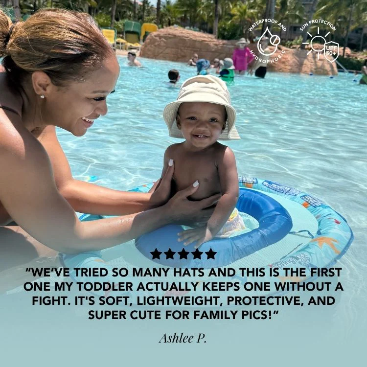 Satin-Lined, Waterproof Kid's Sun Hat - Image 6