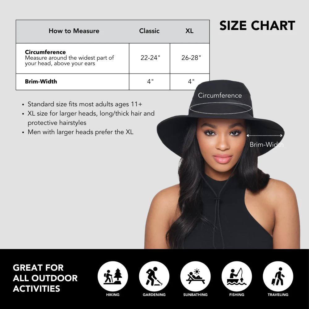 Satin-Lined, Waterproof Sun Hat - Image 8