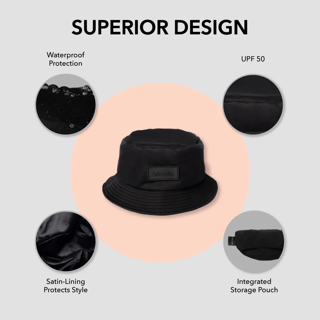 Waterproof, Satin-Lined Men's Bucket Hat - Image 3