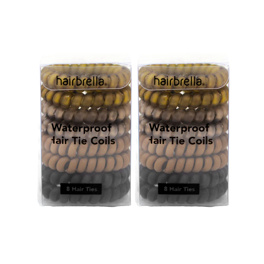 Waterproof Spiral Hair Ties Bundle - Image 7